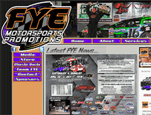 Tablet Screenshot of fyemotorsports.com
